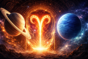 Trânsitos de Saturno e Netuno em Áries: Uma Nova Fase de Desafios e Inspirações para os Signos