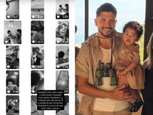 Yuri Lima expressa dor pela distância da filha Nala após divórcio de IZA